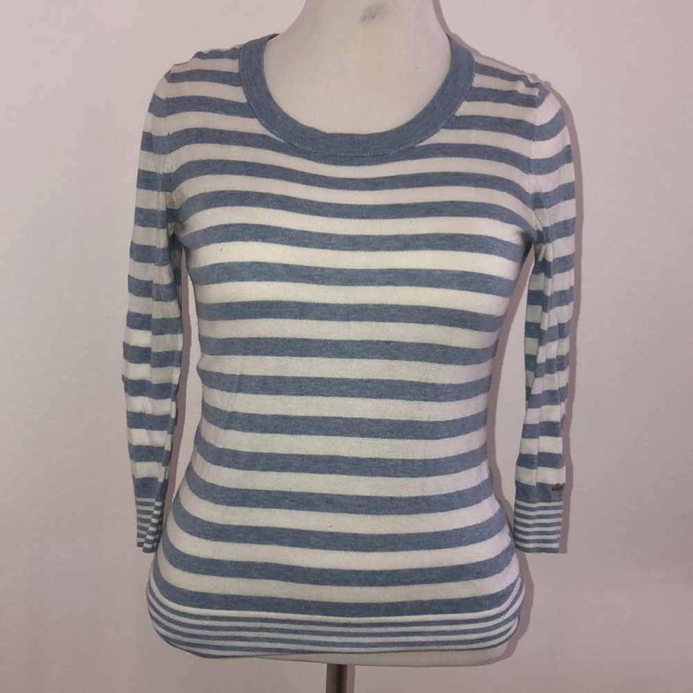 soft striped sweater